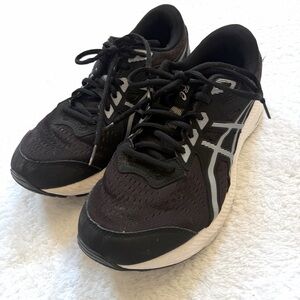 ASICS Women Running Shoes Black Size 7 Sneakers Athletic